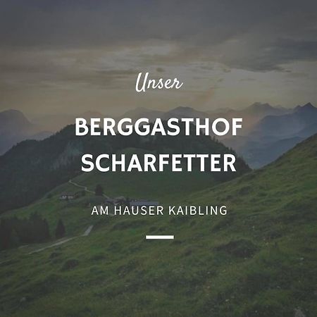 Berggasthof Scharfetter Hotell Haus im Ennstal Exteriör bild